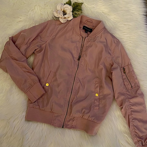 Blush Pink bomber jacket New Look - Medium - Picture 2 of 7